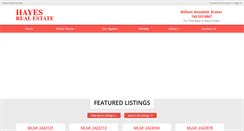 Desktop Screenshot of hayesrealestate.com